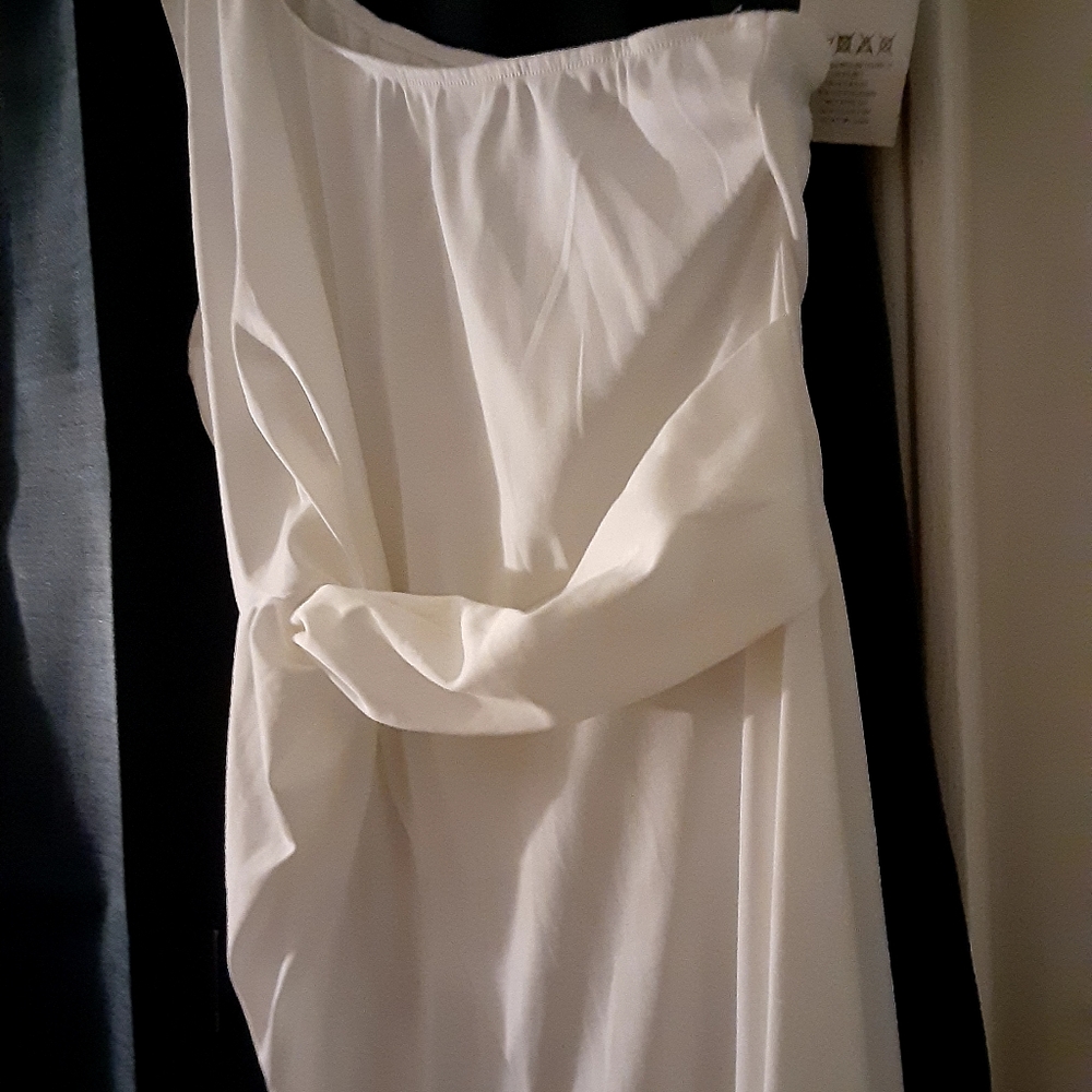 White off  the shoulder  .by Azbro